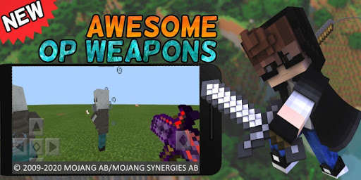 Run android online APK Over Powered Weapons Mod for MCPE [OP Tools] from MyAndroid or emulate Over Powered Weapons Mod for MCPE [OP Tools] using MyAndroid